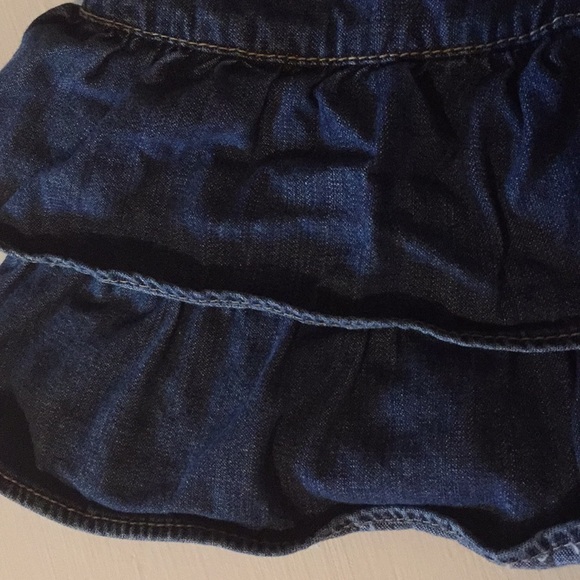 Ruffle jean skirt - Picture 5 of 7